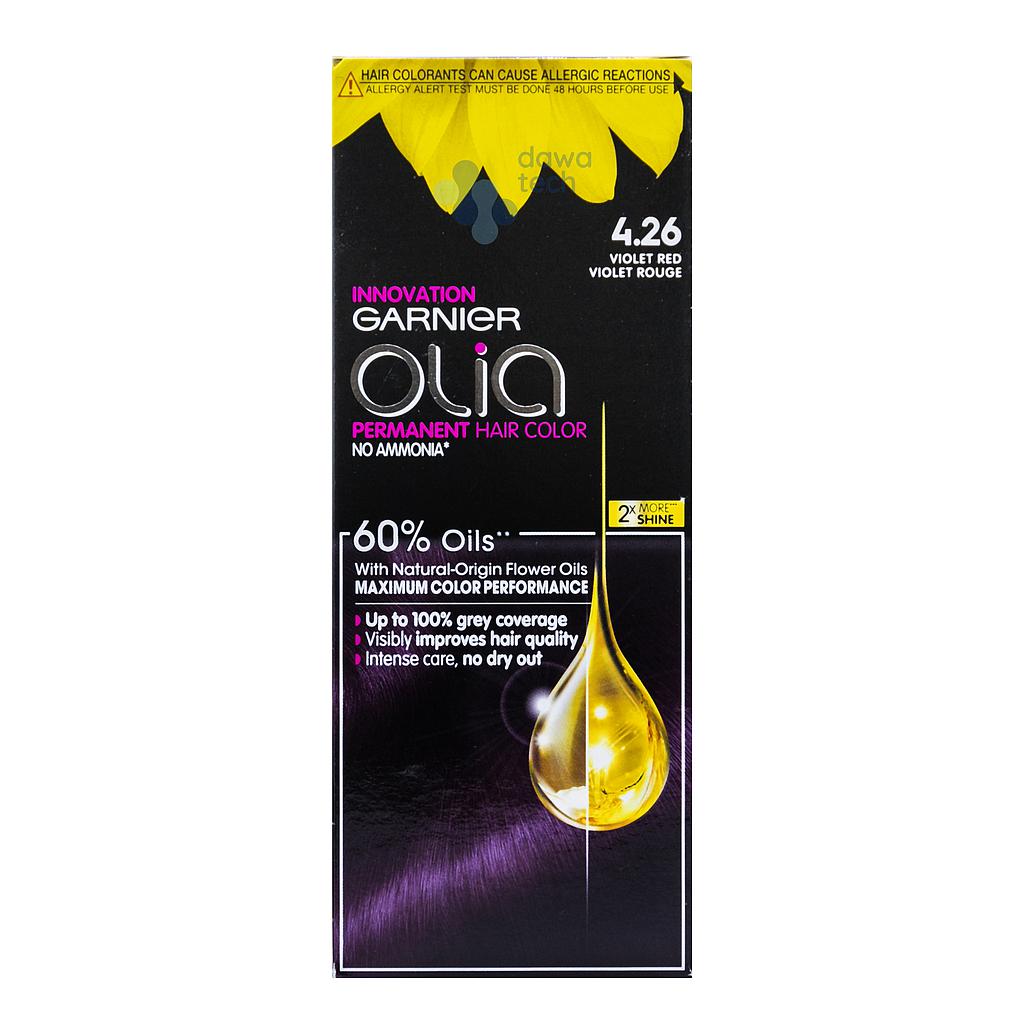 Garnier OLIA # 4.26 احمر بنفسجي
