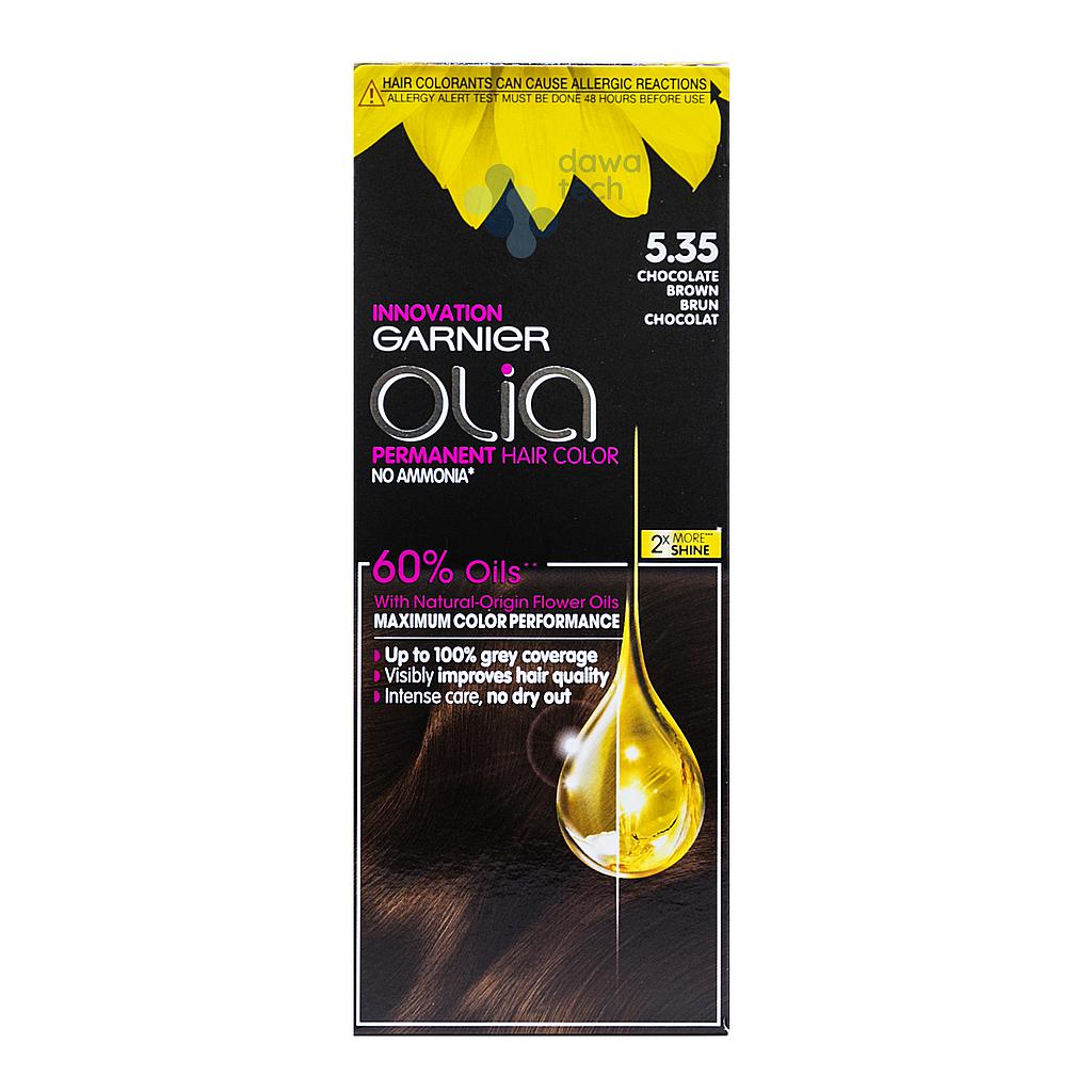 Garnier OLIA #5.35 بني شوكولاته