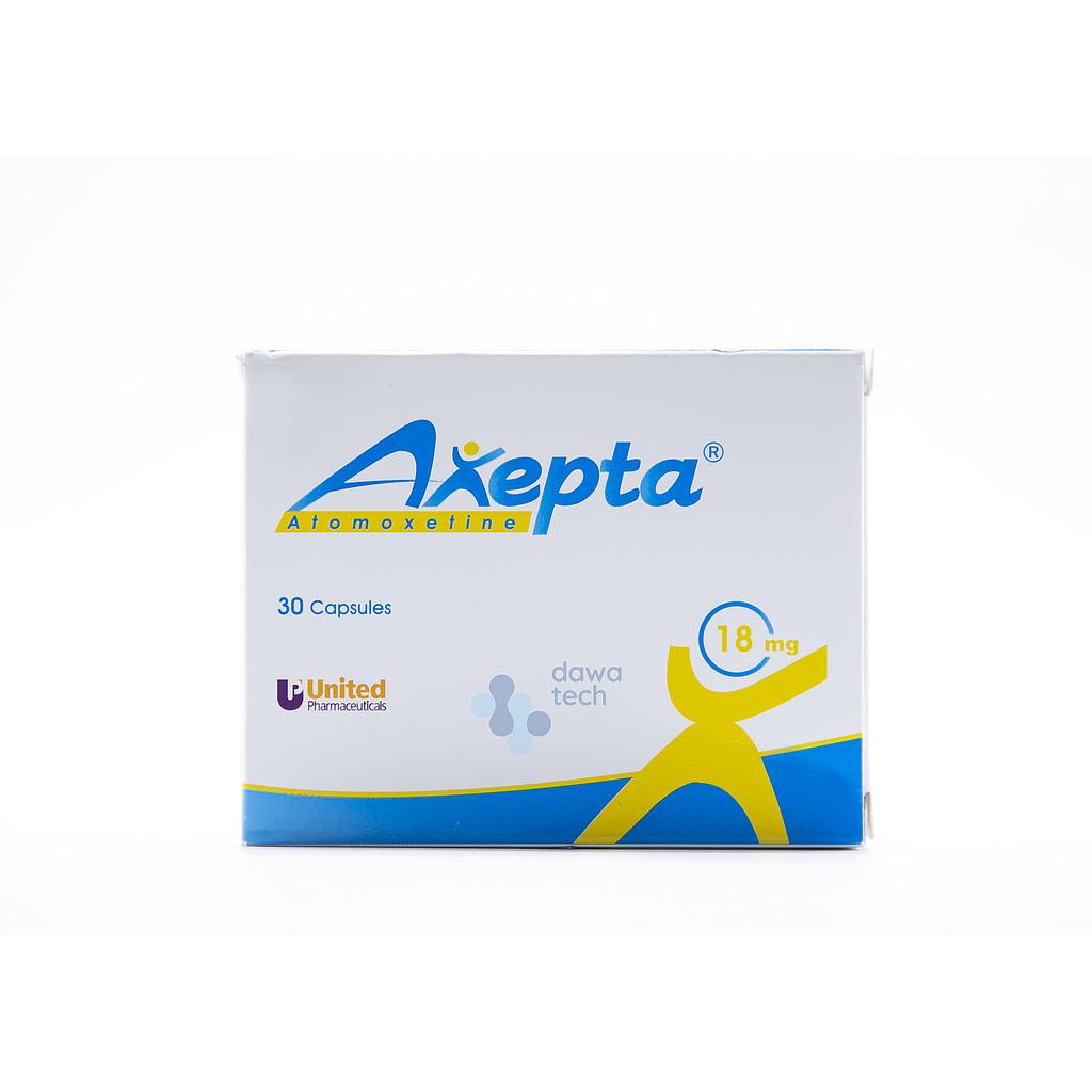AXEPTA 18 MG 30TAB