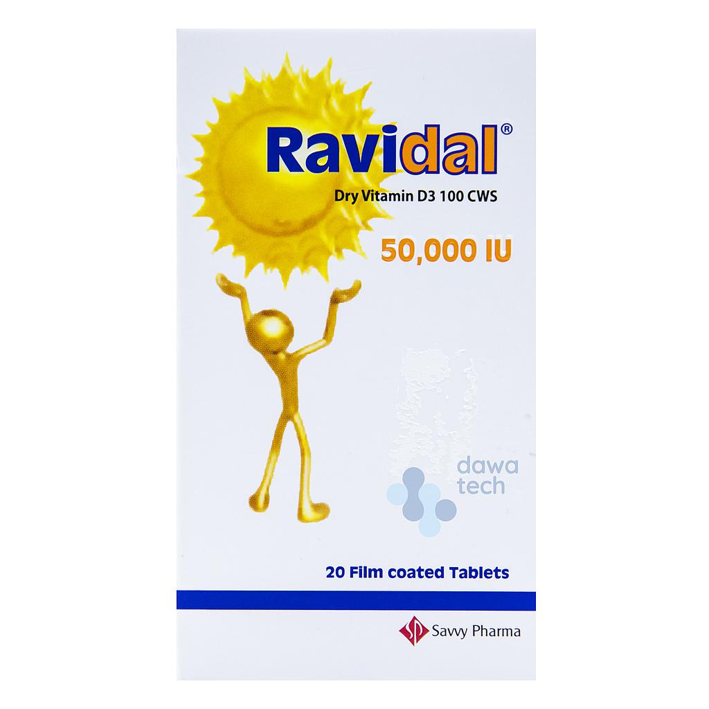 RAVIDAL 50000  IU 20 TAB