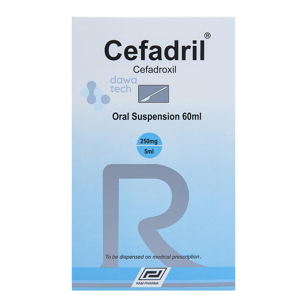 CEFADRIL 250MG SUSP