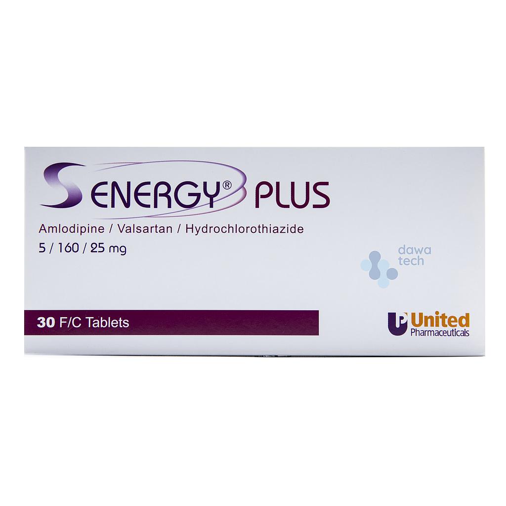 SENERGY PLUS 5/160/25MG 30TAB