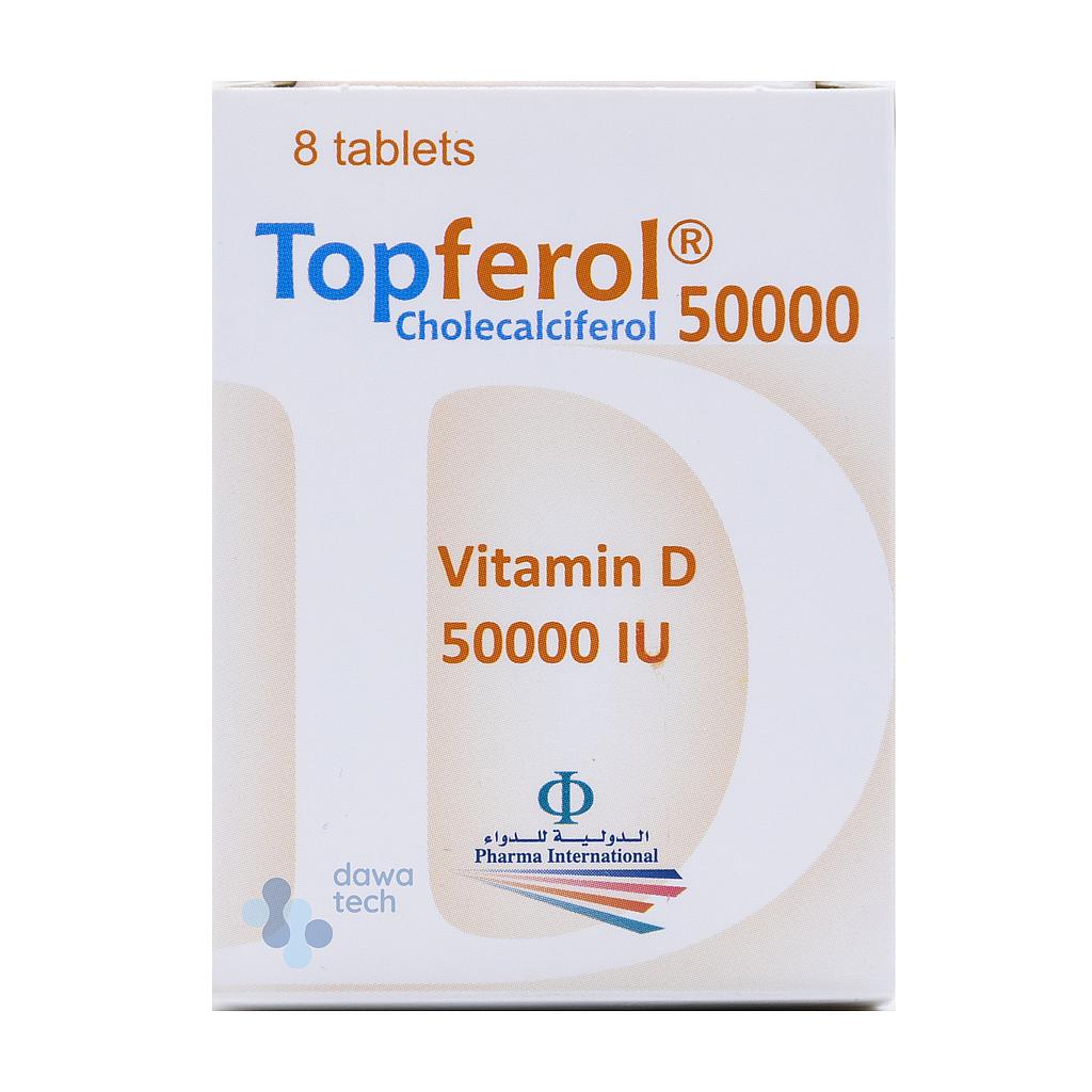 TOPFEROL 50000IU 8TAB