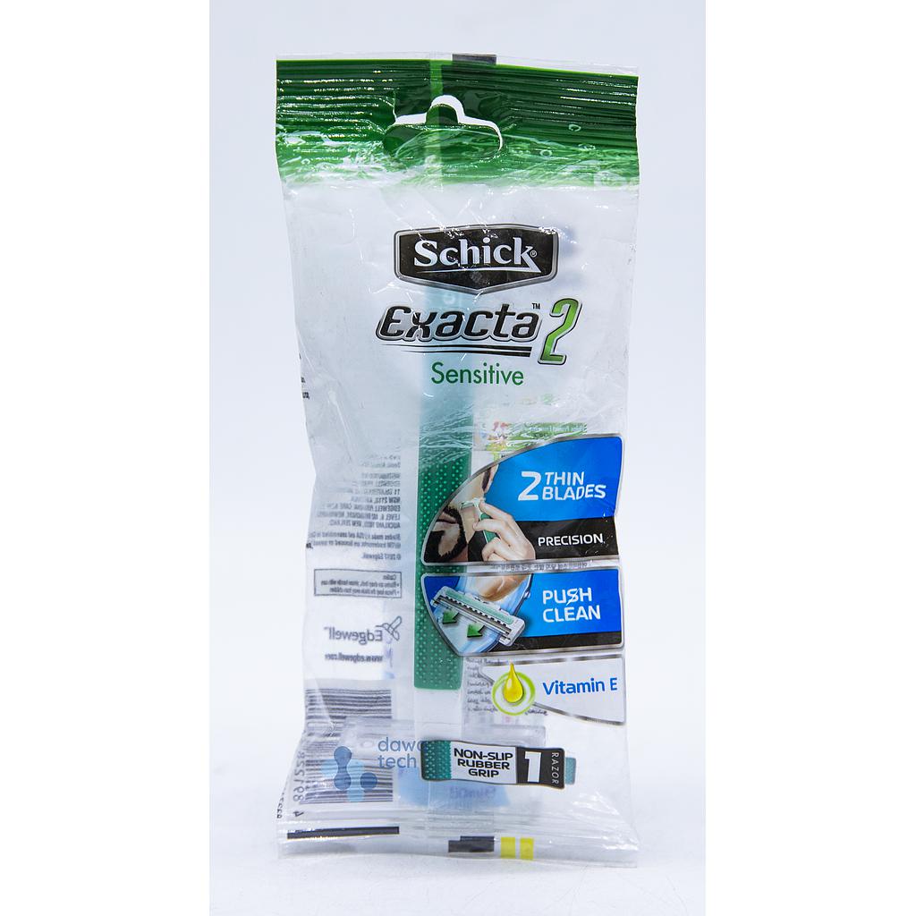 Schick Exacta 2 Sensitive Men1 Raz 012
