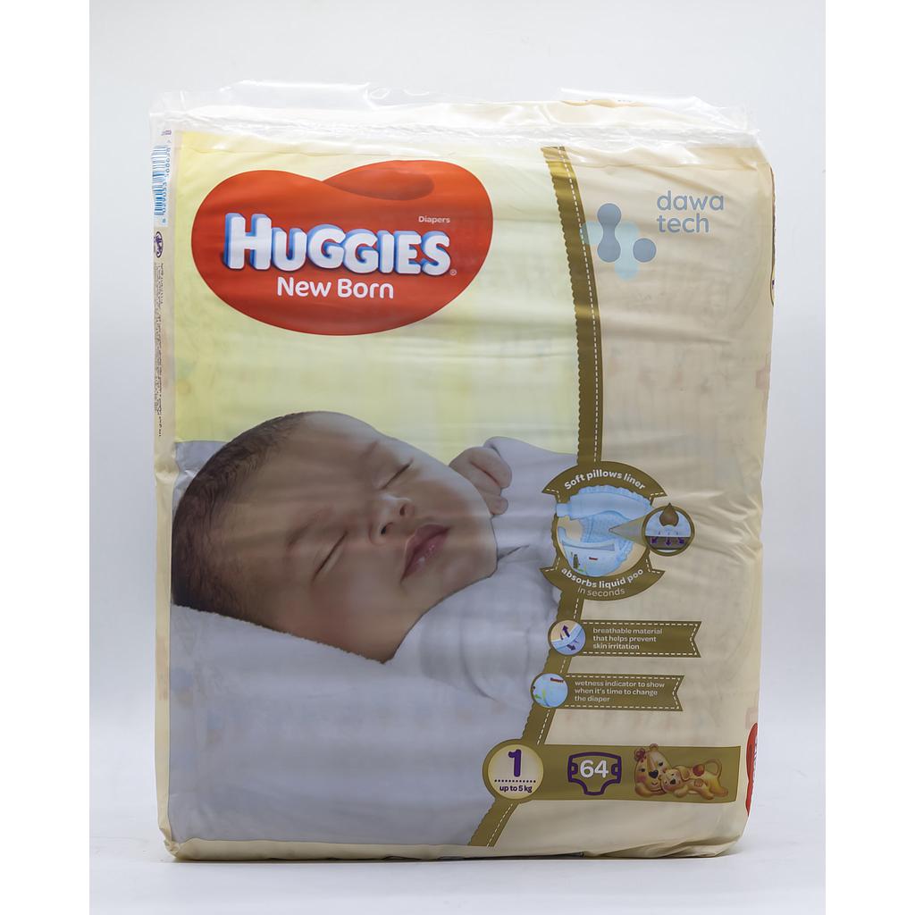 Huggies Newborn 1 64pcs