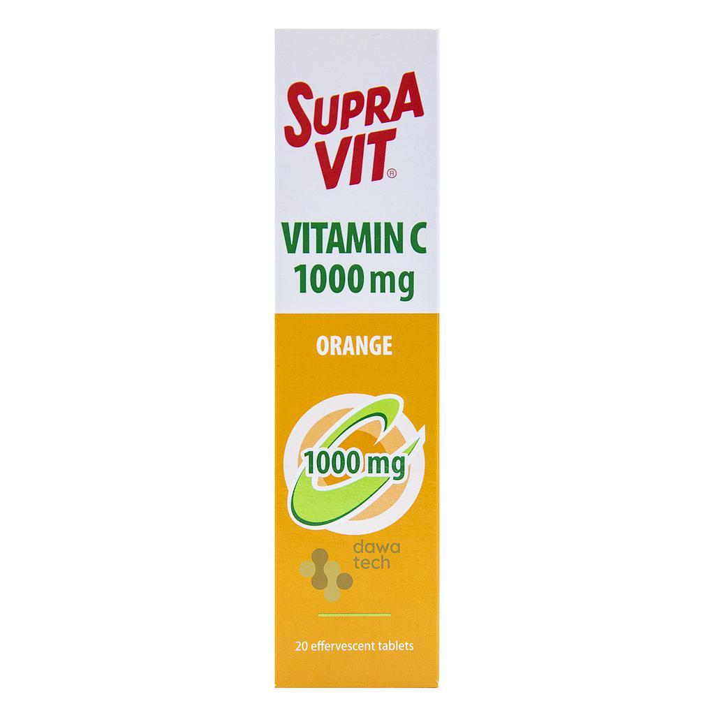 SUPRA VIT-VIT C 1000MG 20EFF
