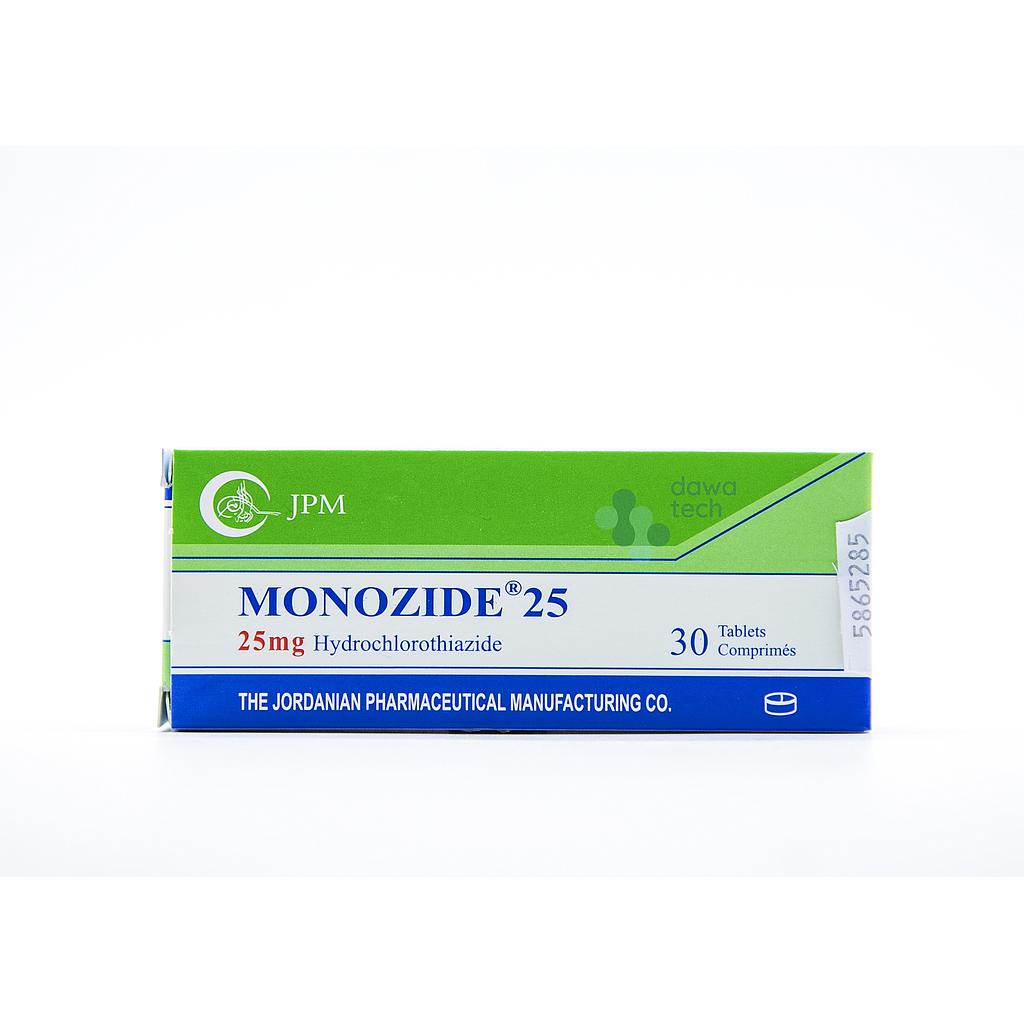MONOZIDE 25 MG 30TAB