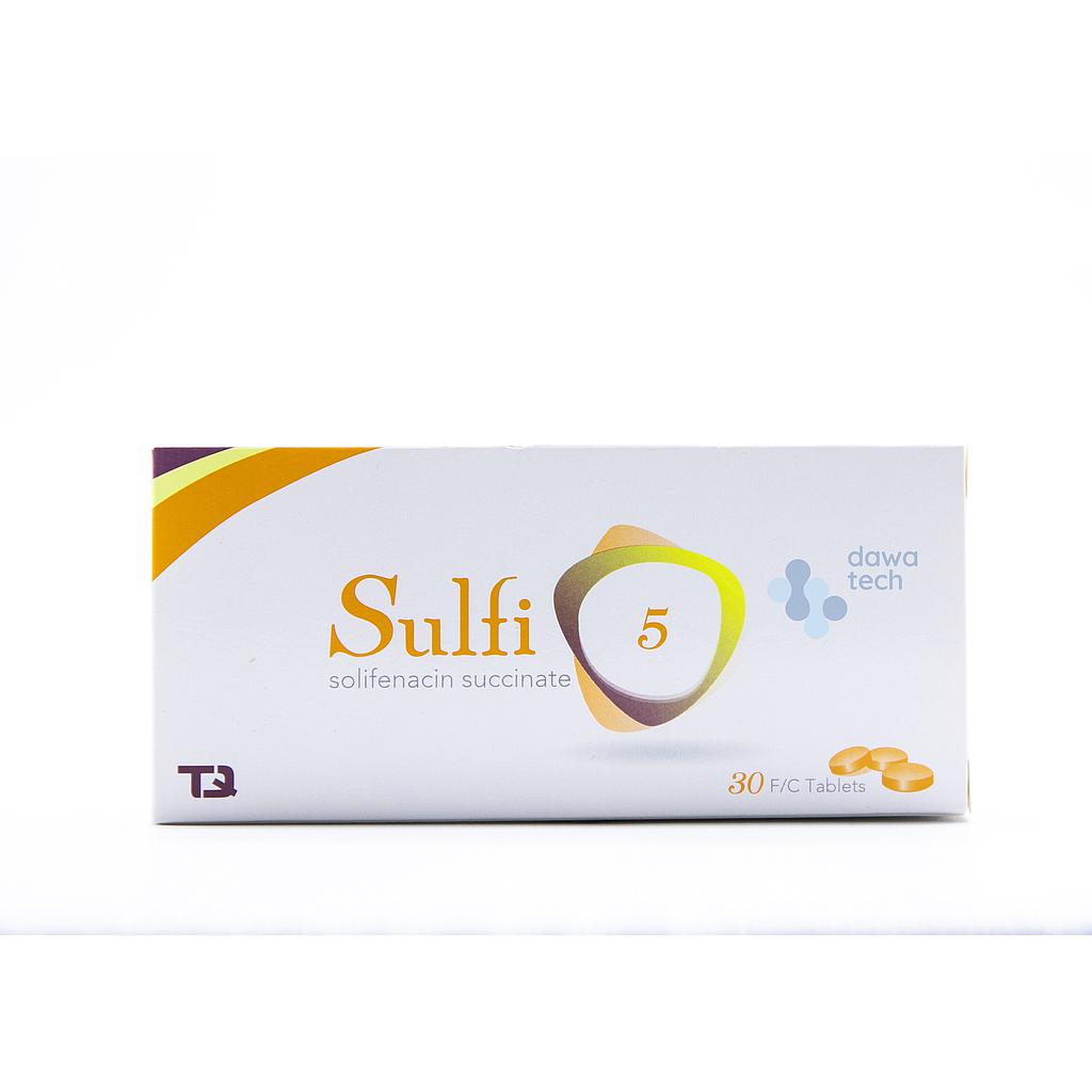 SULFI 5MG A/E PACK 30 OD TABLET