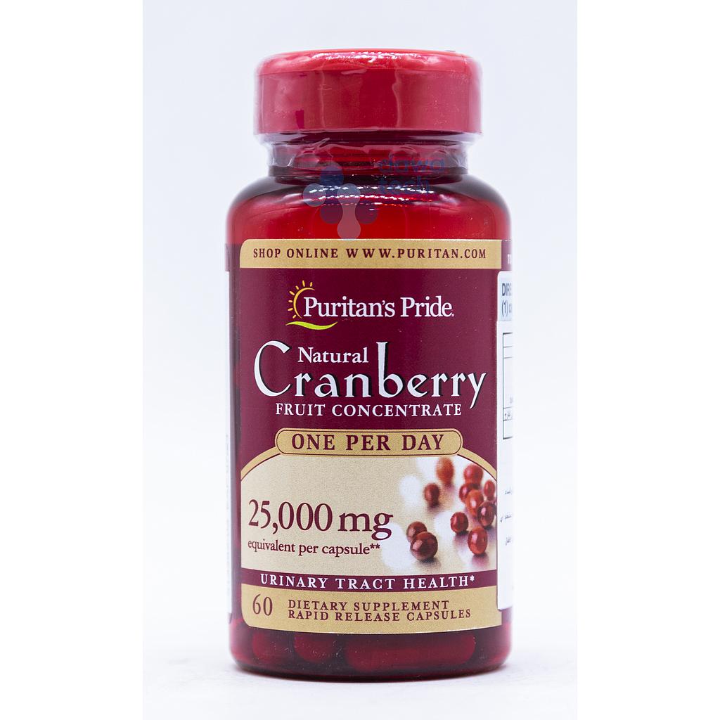 Pur Cranberry 25,000 mg 60 Cap