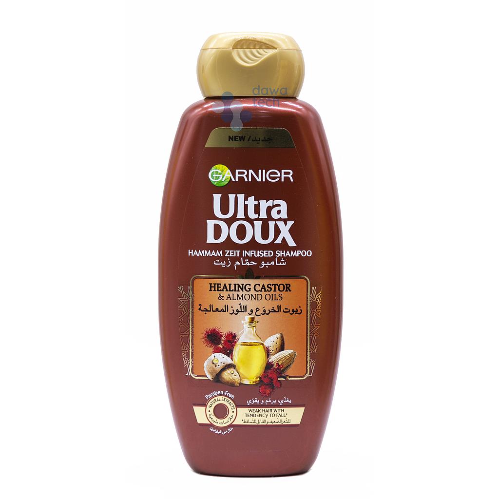 GARNIER  SHAMPOO ALMON/CASTOR 400ML