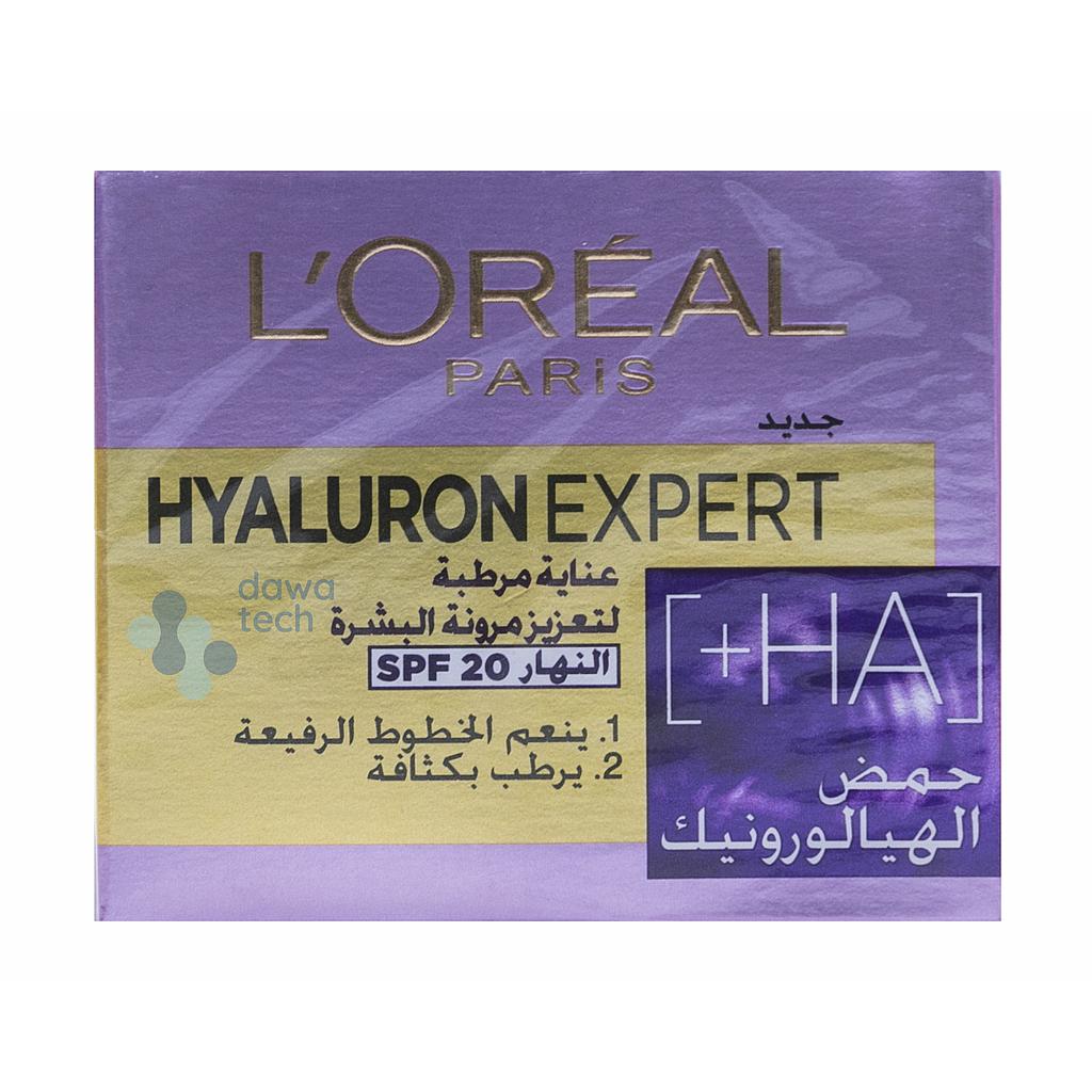 LOREAL HYALURON DAY CREAM (+HA) SPF20 50ML