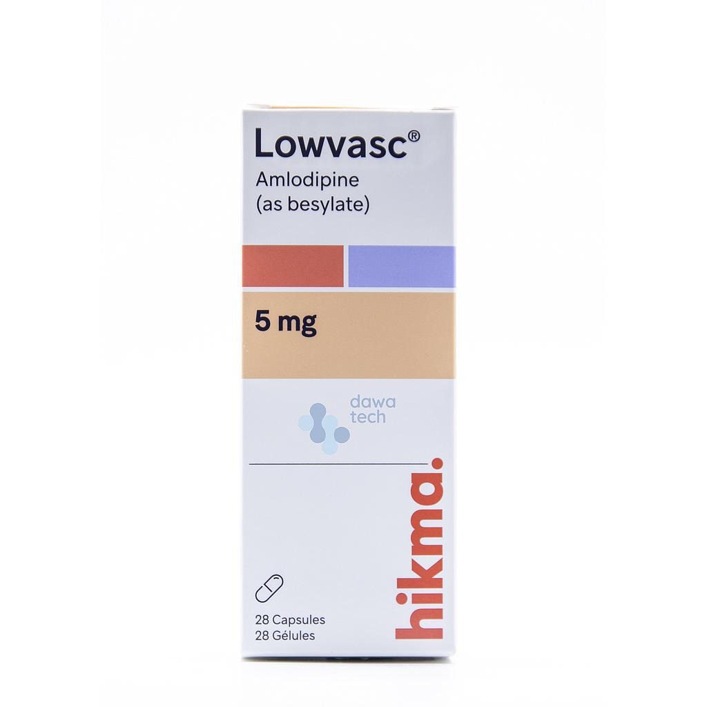 Lowvasc 5mg Cap 28'S