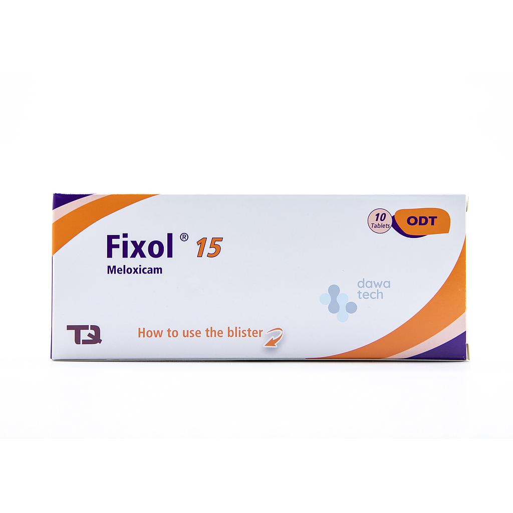 FIXOL 15MG 10TAB