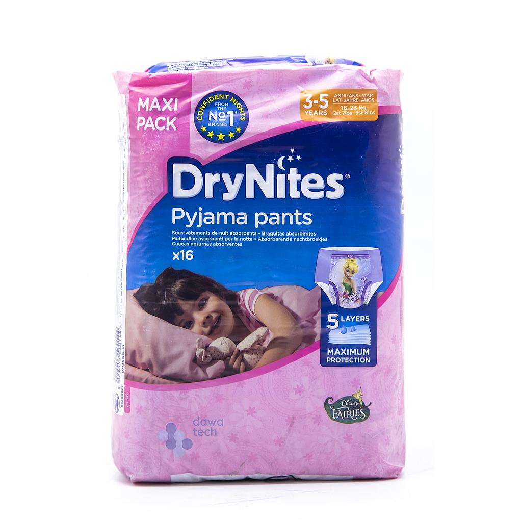 DRYNITES GIRL PANT 3-5 AGE