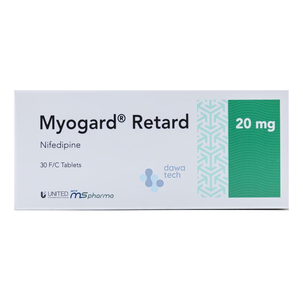 Myogard Retard 20mg Tabs 30'S