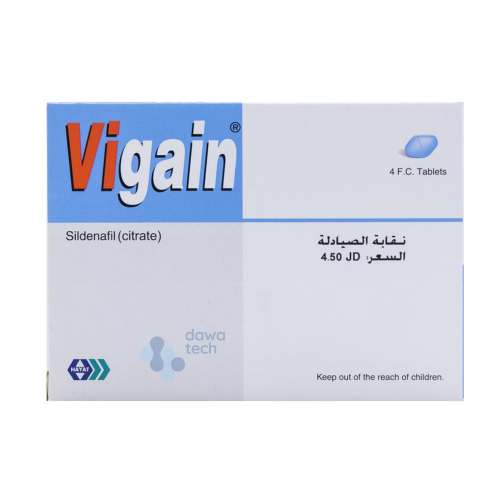 VIGAIN 50MG 4 TAB