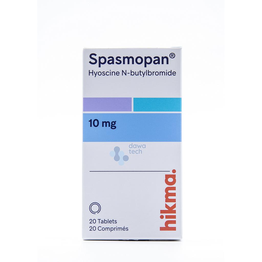 Spasmopan Tab 20'S