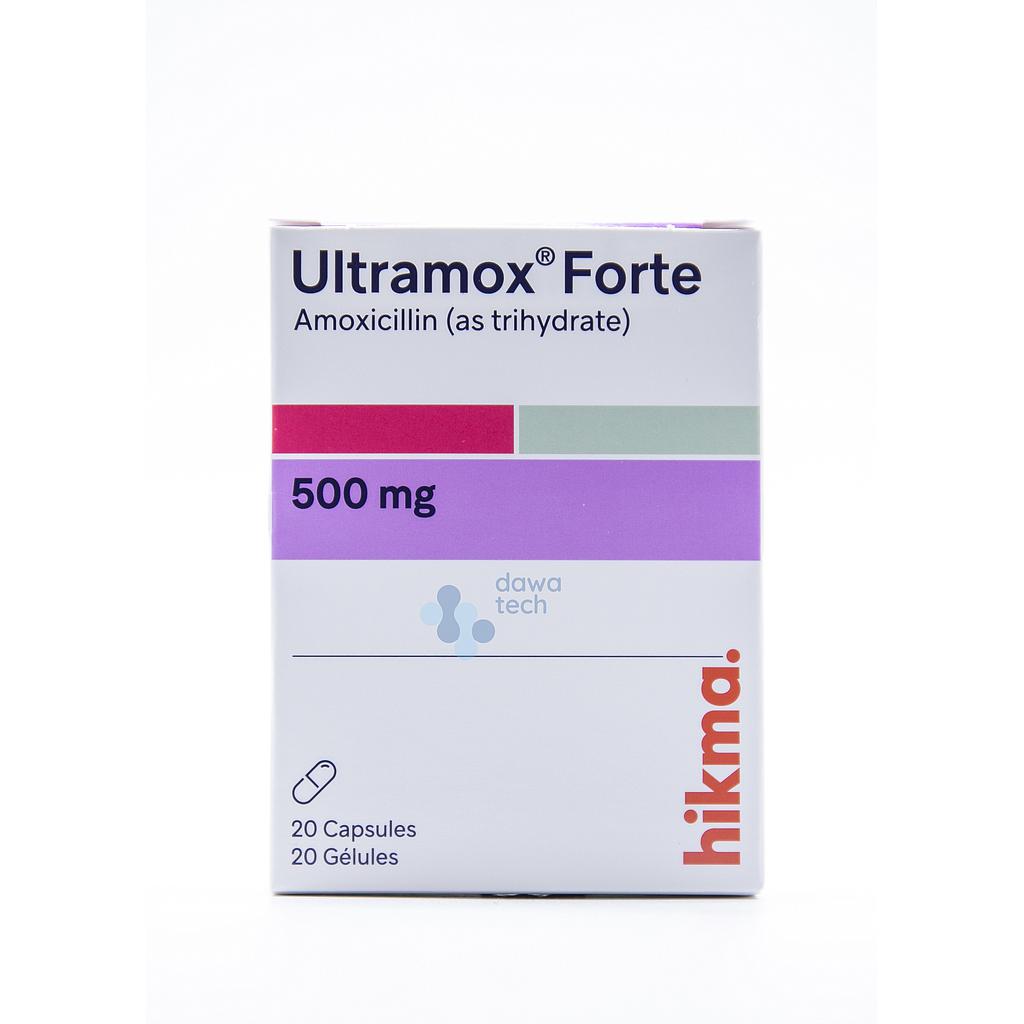 Ultramox 500mg Caps 20