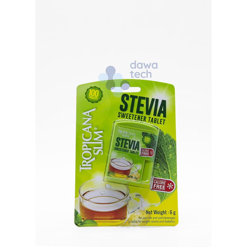 Tropicana Slim Zero Stevia Sweetner Tab 100'S