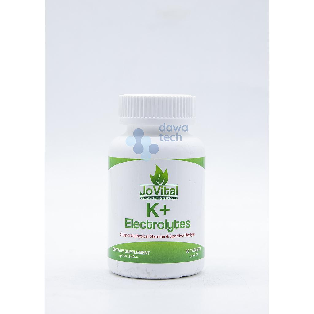 JOVITAL K+ ELECTROLYTES 30CAP