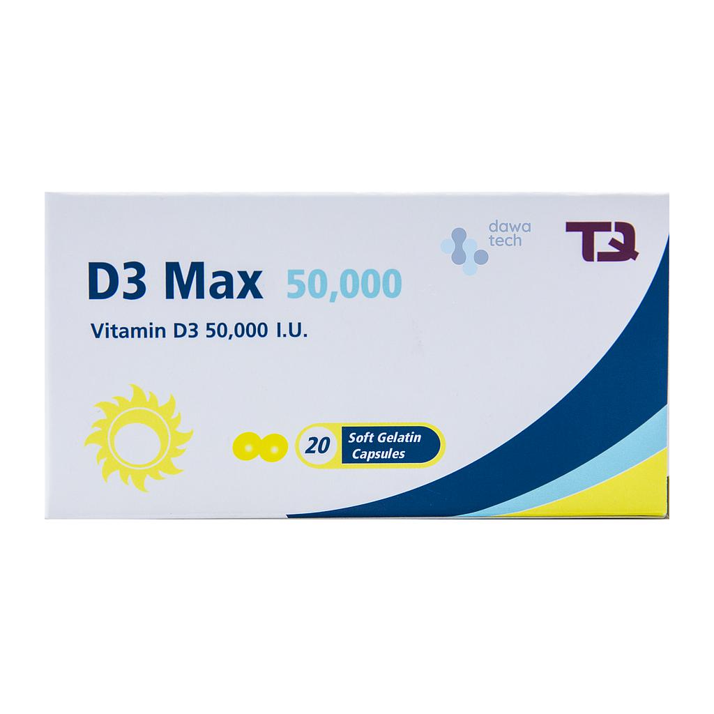 D3 MAX 50000 20CAP