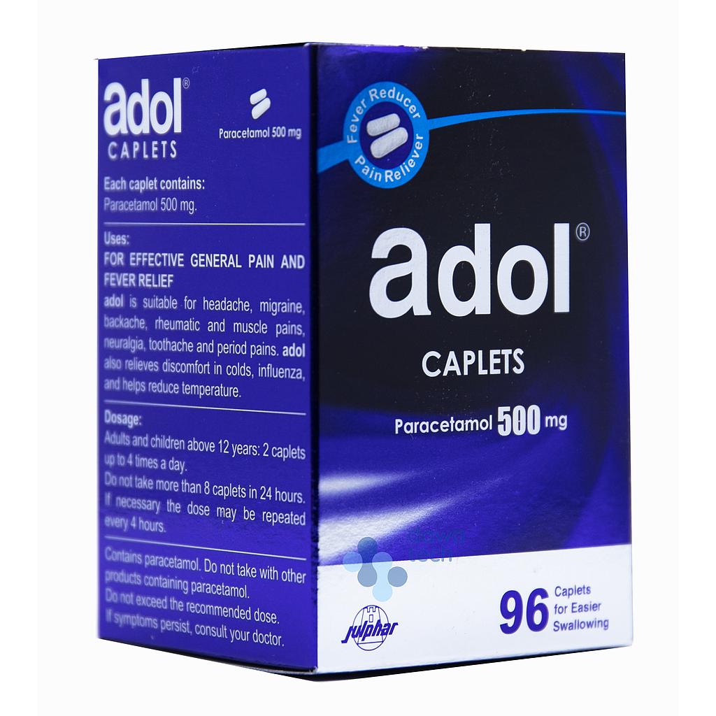 Adol Caplet 500mg 96'S