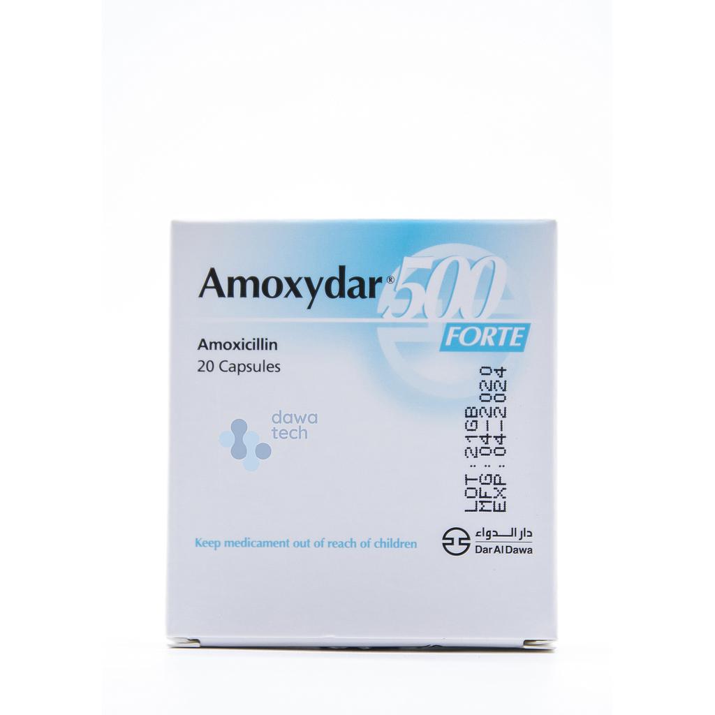 Amoxydar Forte 500mg Cap 20'S.