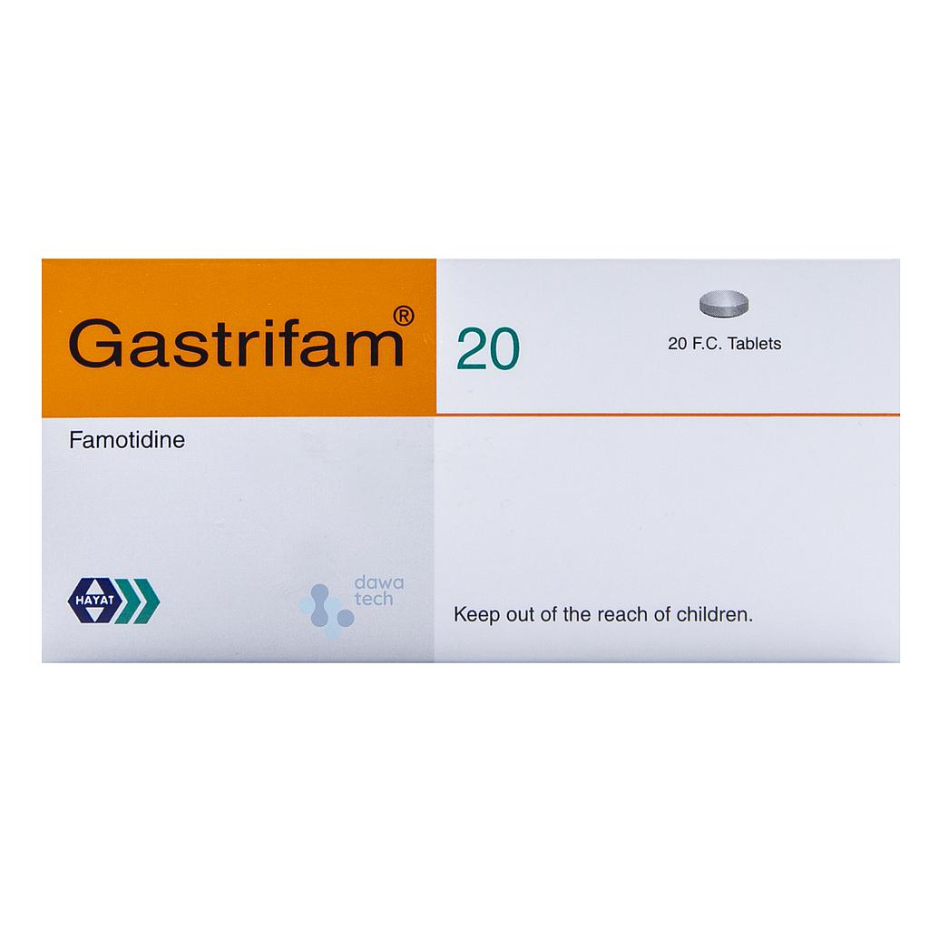 Gastrifam 20mg Tabs 20'S