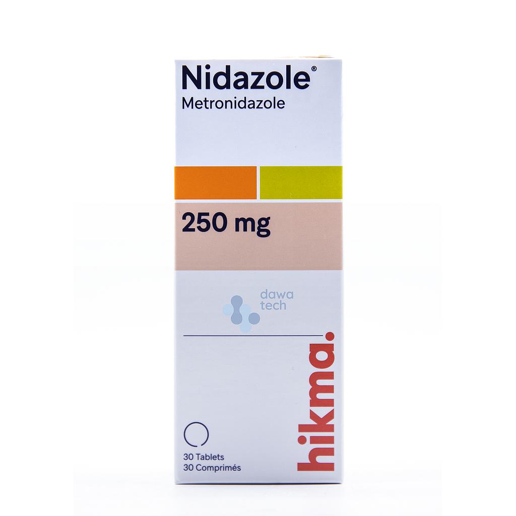 Nidazol 250mg Tab 30'S