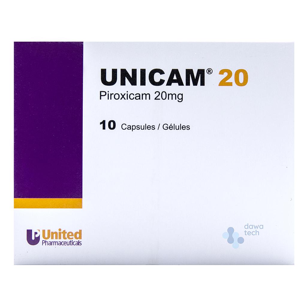 UNICAM 20MG CAPS