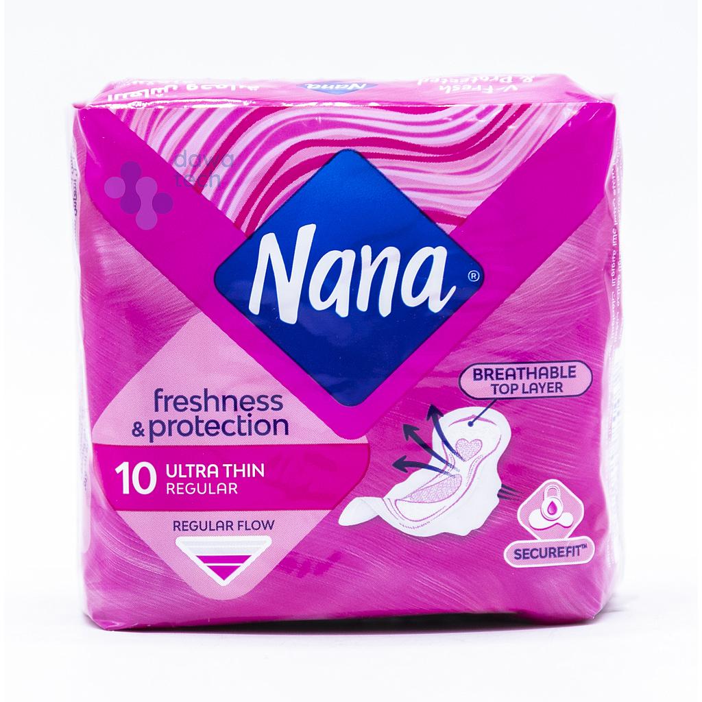 Nana Ultra Thin Pink 10 Pads