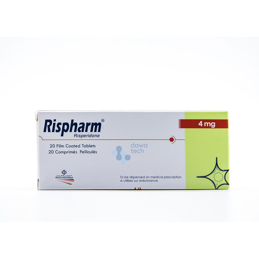 RISPHARM 4MG 20TAB