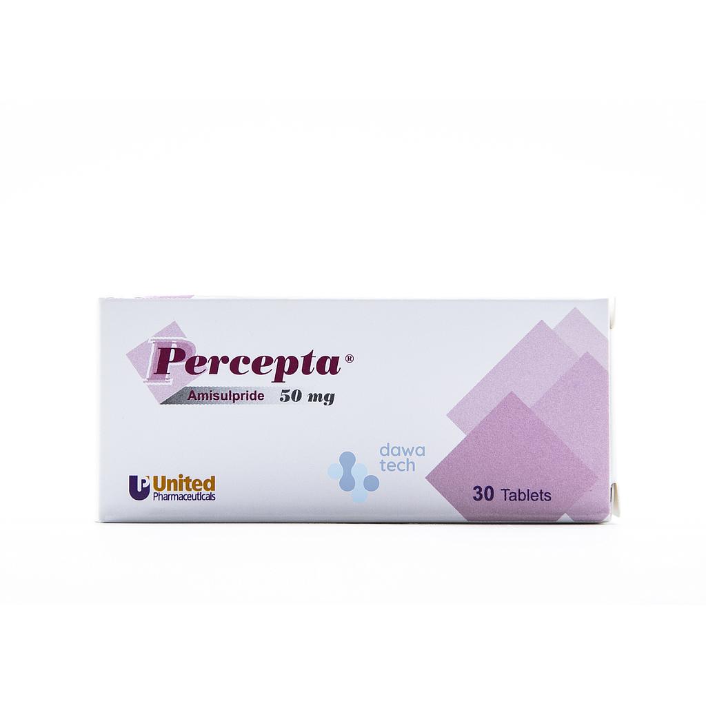PERCEPTA 50 MG 30 TAB