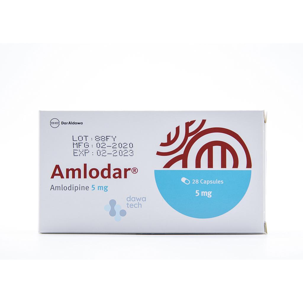 AMLODAR 5MG/28 CAP