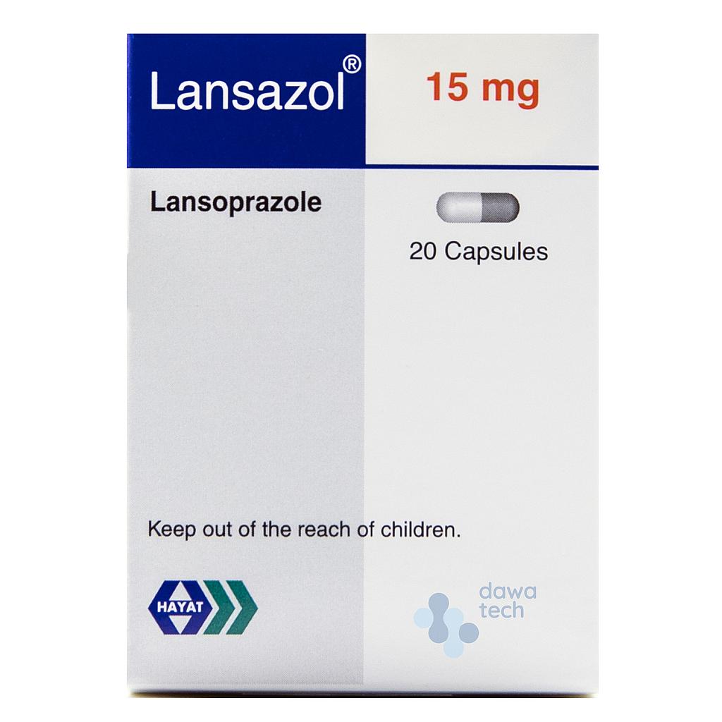 LANSAZOL 15MG 20CAP