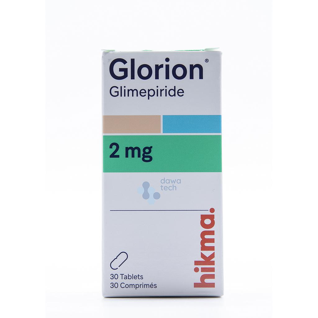 Glorion 2 Mg Tabs 30'