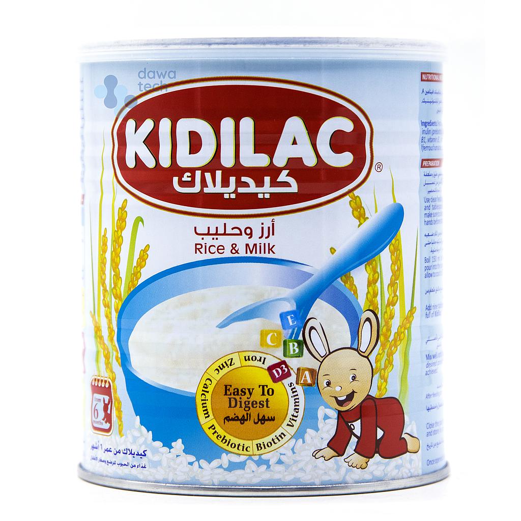 KIDILAC RICE&amp;MILK 400GM