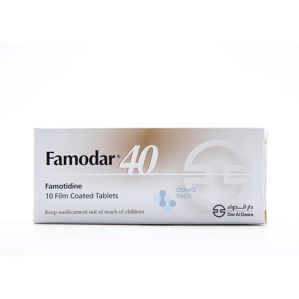 Famodar 40mg Tab 10'S.
