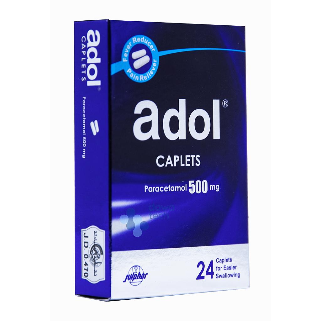 ADOL 500MG /24TAB