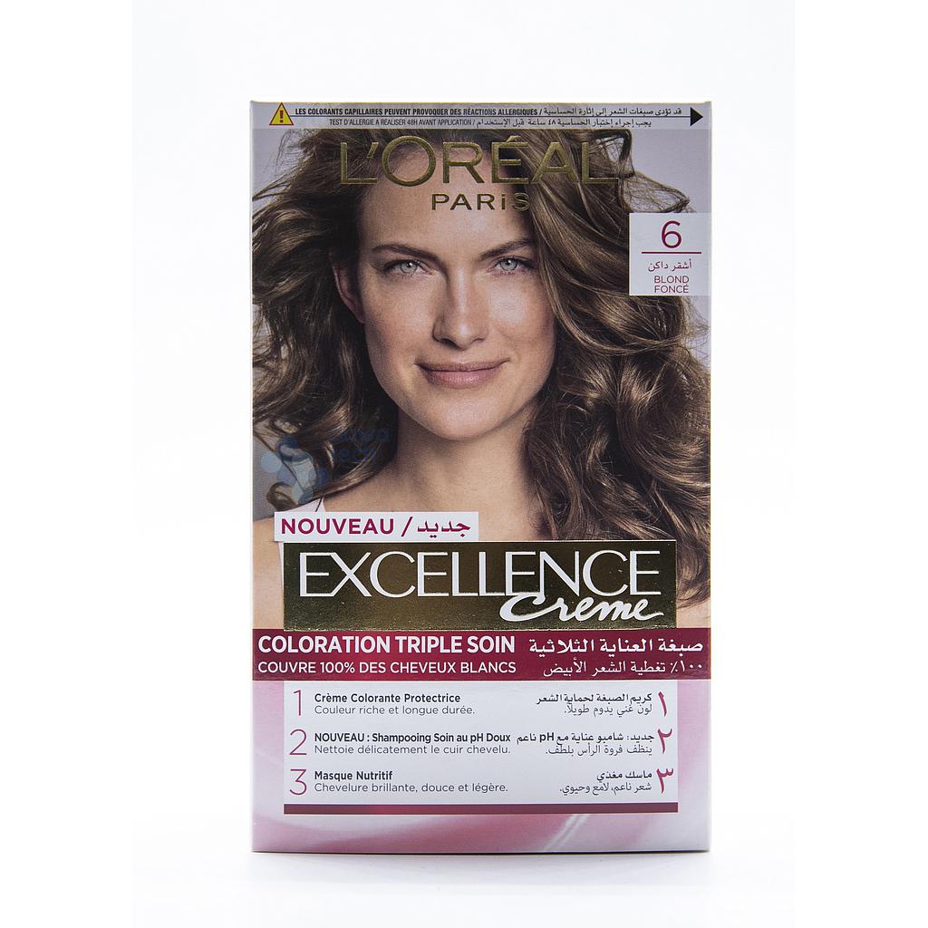 LOREAL COLOR 6 DARK BLONDE