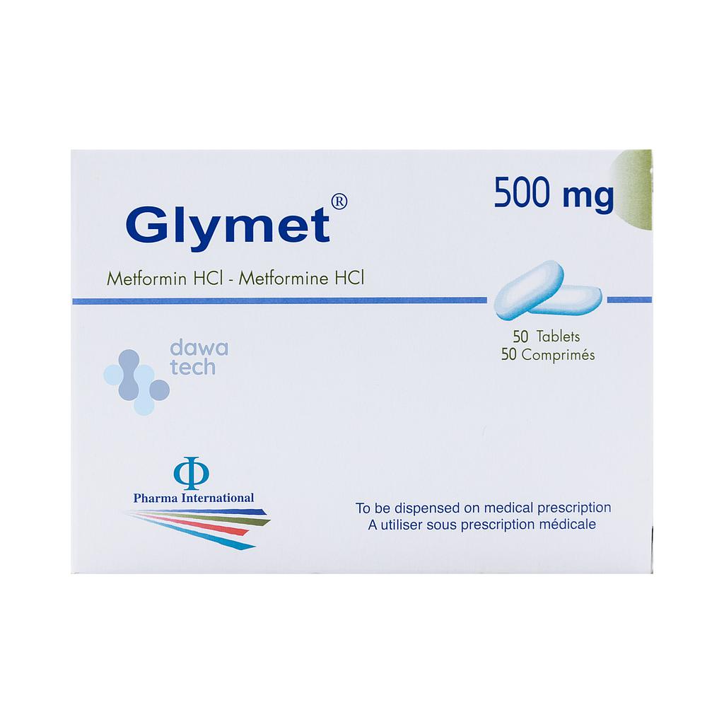 GLYMET 500MG 50TAB