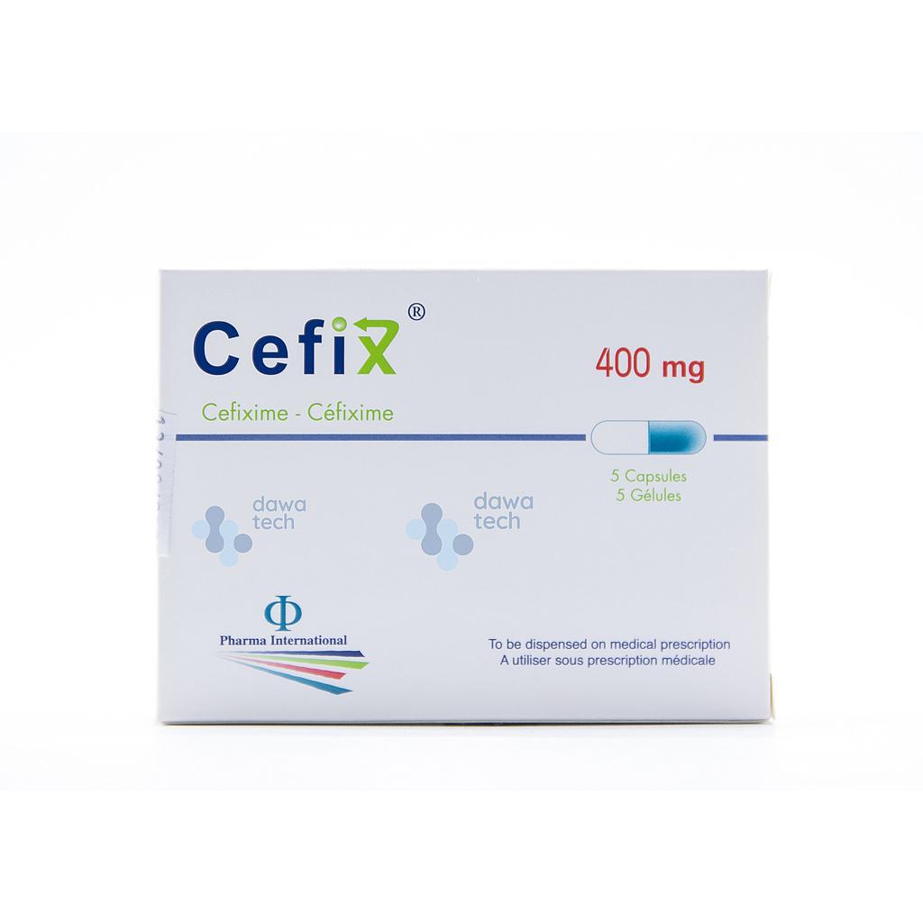Cefix 400mg Cap  5'S