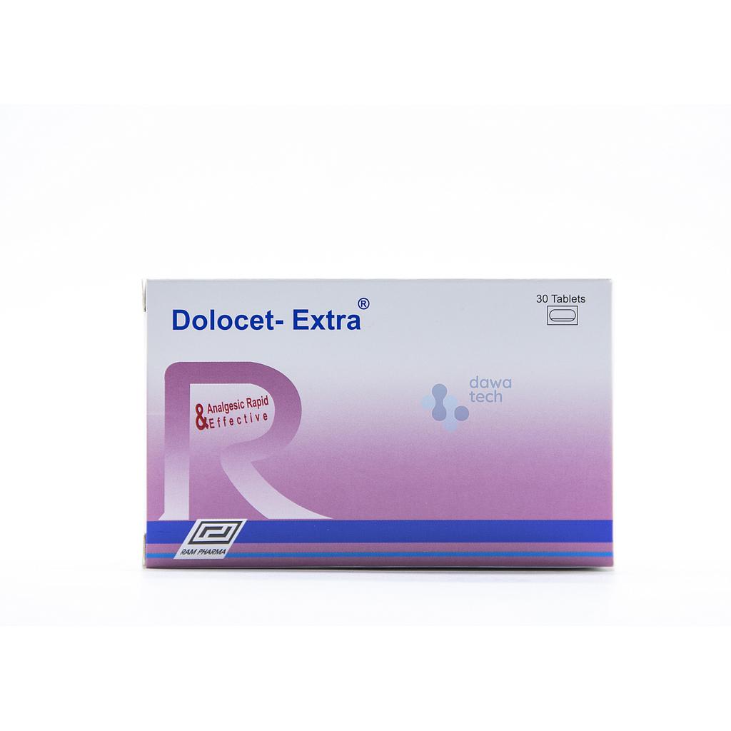 DOLOCET EXTRA 500MG 30TAB