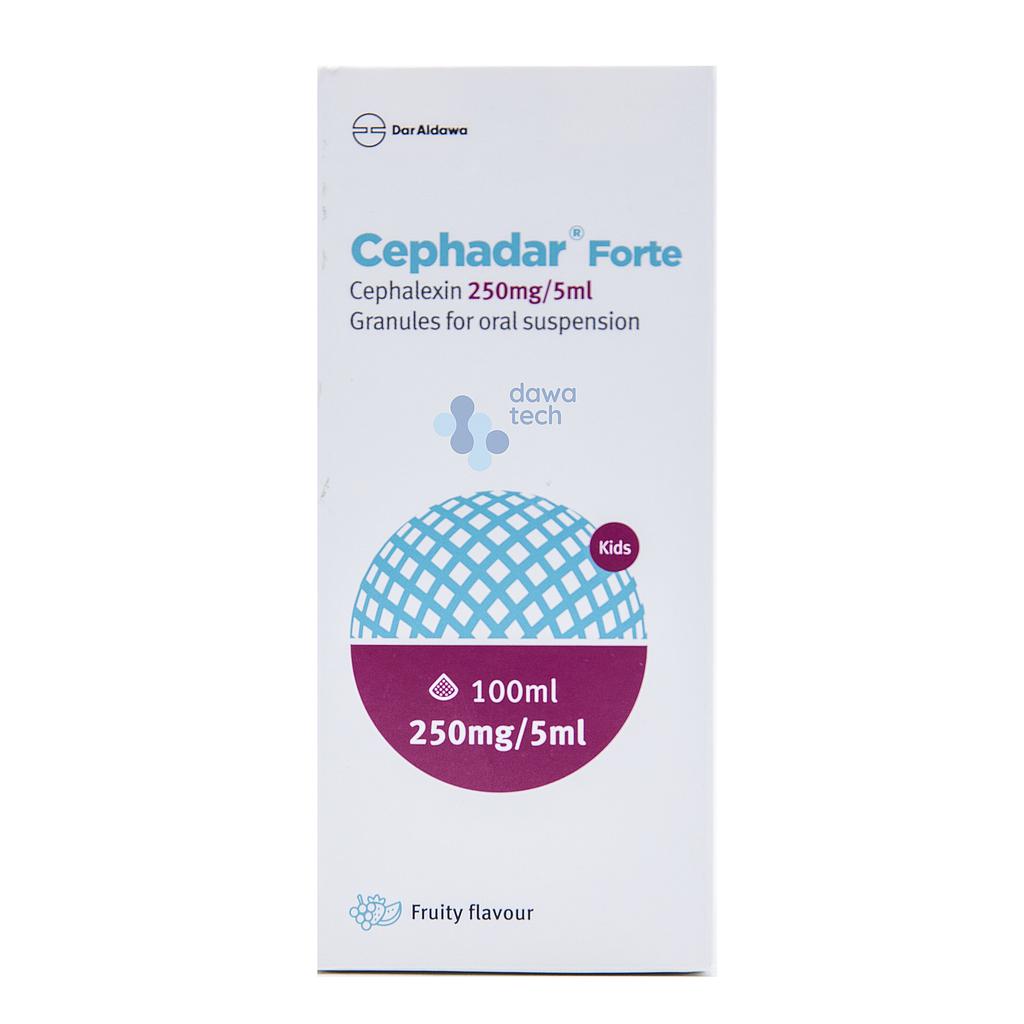 CEPHADAR FORTE 250MG SUSP