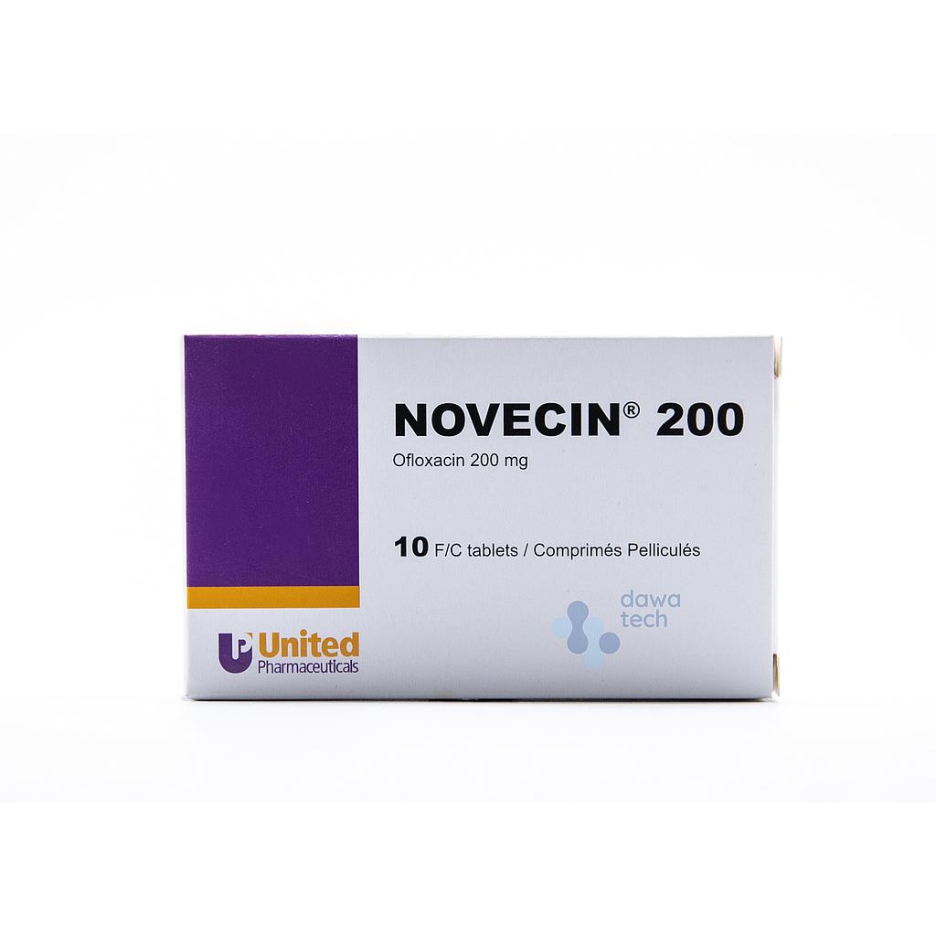 Novecin 200 Mg 10 Tab