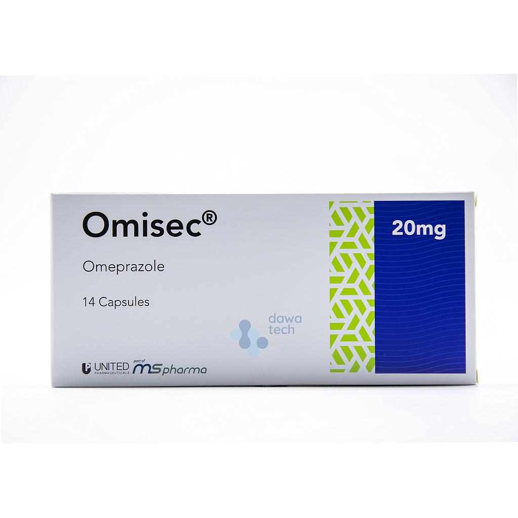 Omisec 20mg Caps 14'S