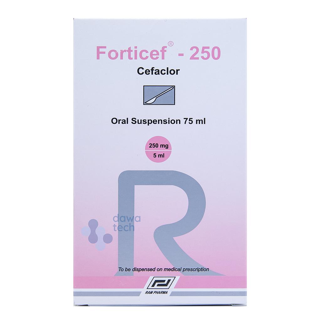 Forticef 250 Mg Susp 75 mL