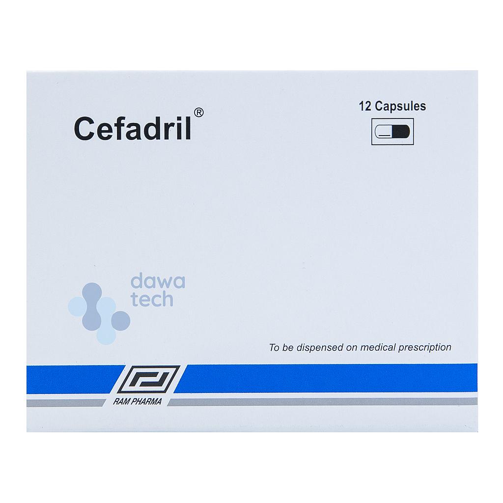 CEFADRIL 500MG 12CAP