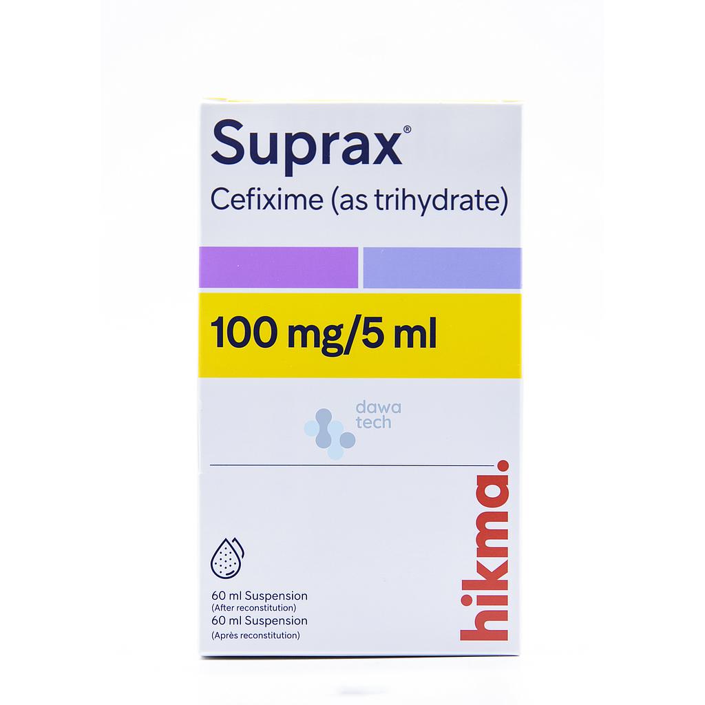 Suprax 100mg Susp. 60ml