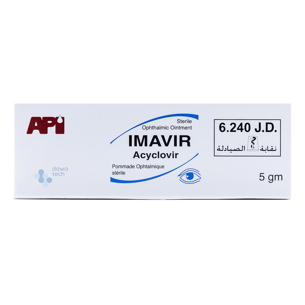IMAVIR EYE OINT 5GM